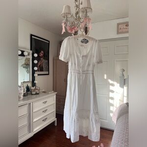 Elegant White LoveShackFancy Dress